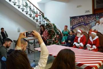 Presentación de la visita de Papá Noel a Telde (Foto TA)